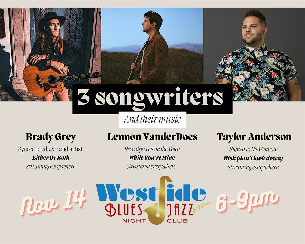 Westside's 2nd Songwriter's Night!