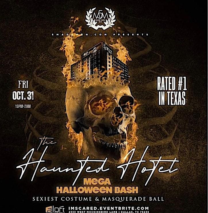 HAUNTED HOTEL MEGA HALLOWEEN BASH:: Sexiest Costume & Masquerade Ball