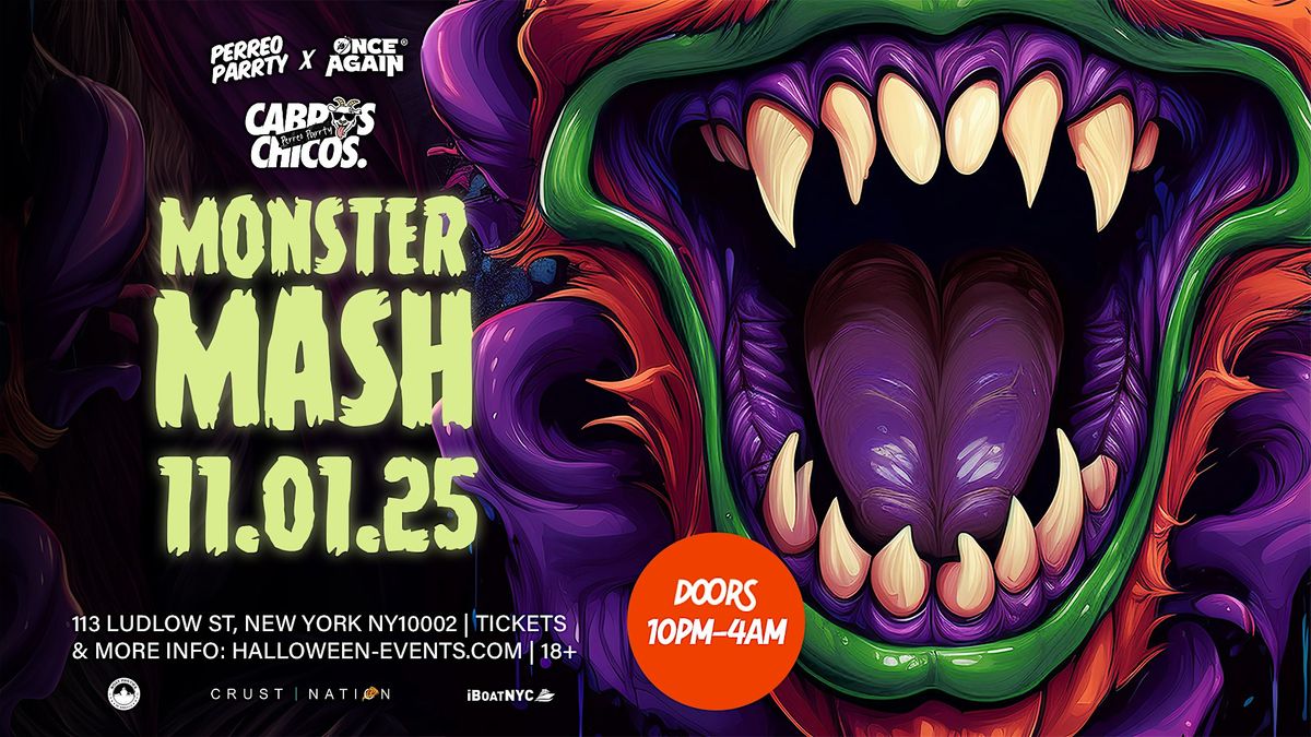 Cabros Chicos - Monster Mash  | Dance Party in NYC (18+)