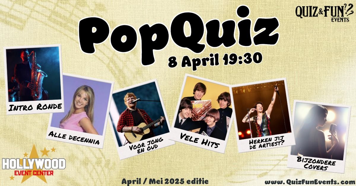 PopQuiz april | Rotterdam