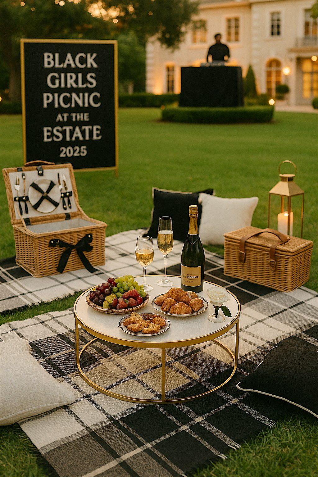 Black Girls Picnic at the Estate