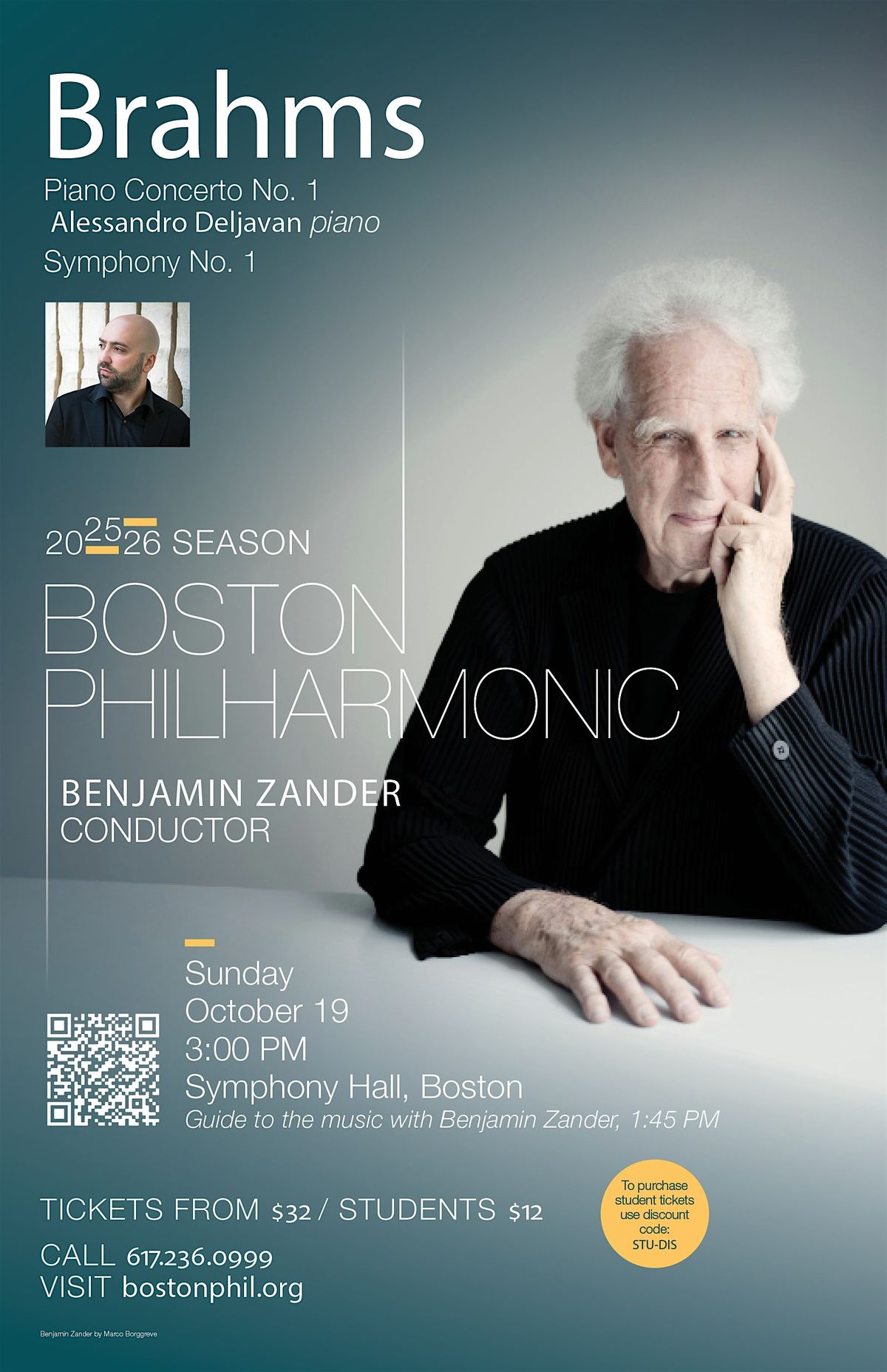 Boston Philharmonic presents an evening of Brahms
