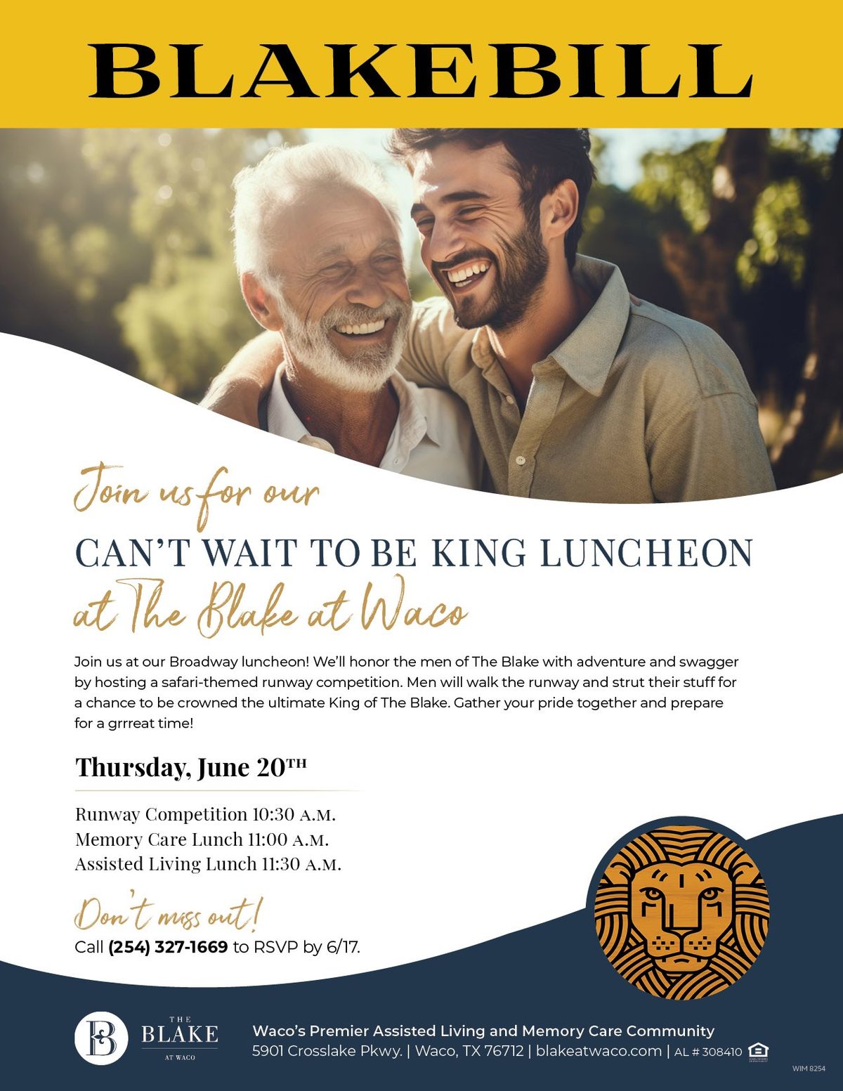 Can't Wait to Be King Luncheon