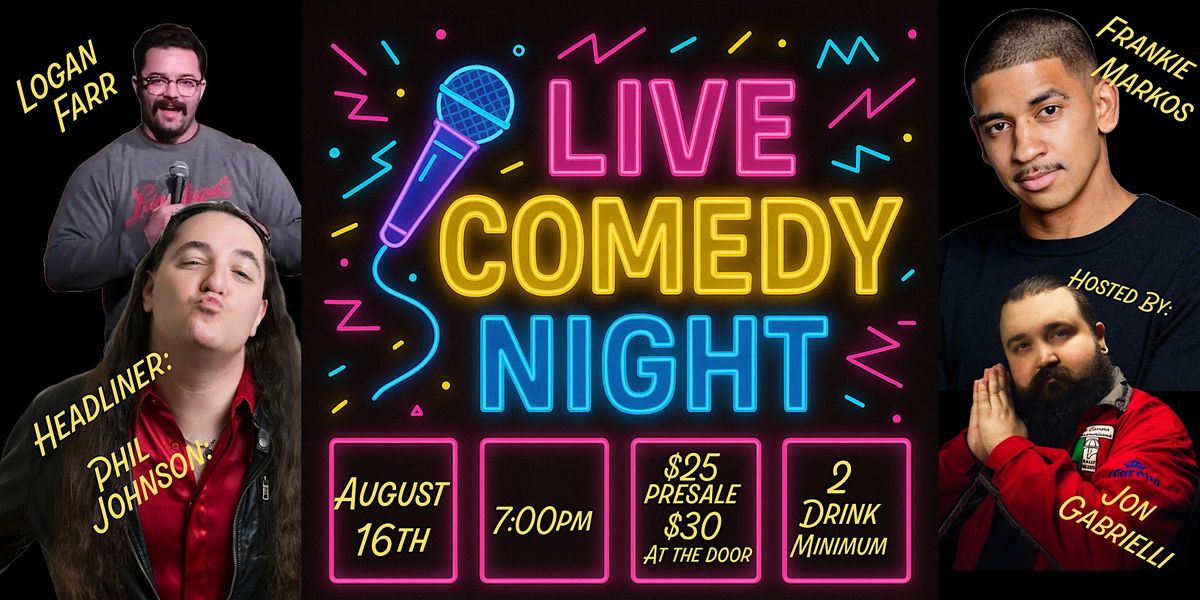 Live Comedy Night At Buzzin On Hops