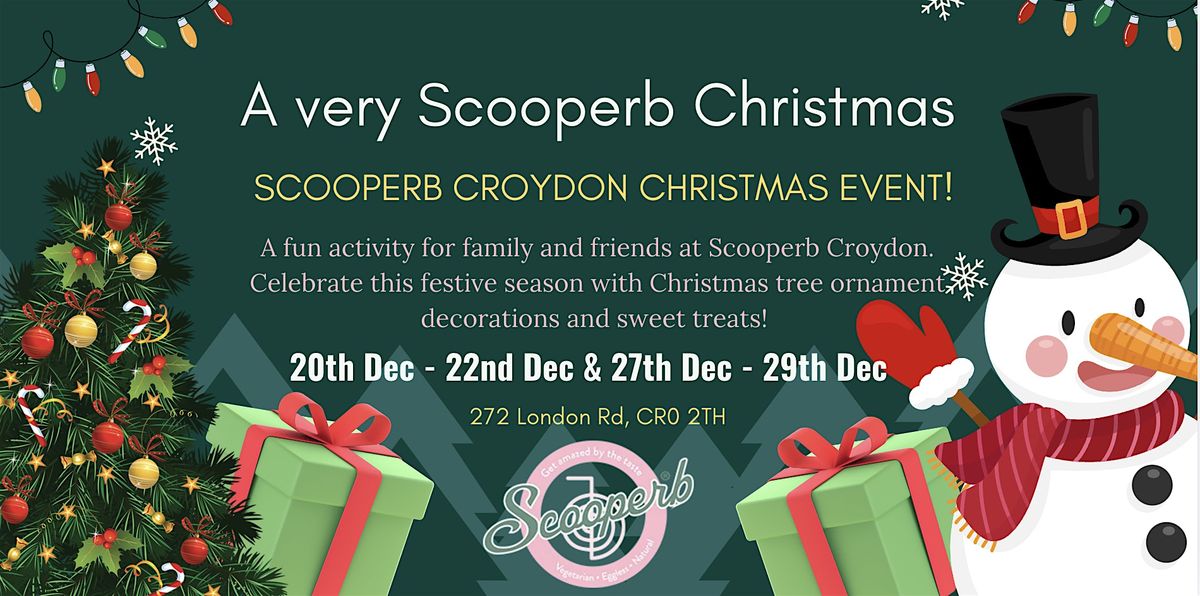 Scooperb Croydon Christmas Event