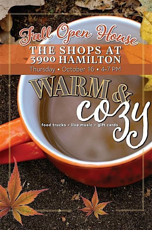 Fall Open House at The Shops at 3900 Hamilton