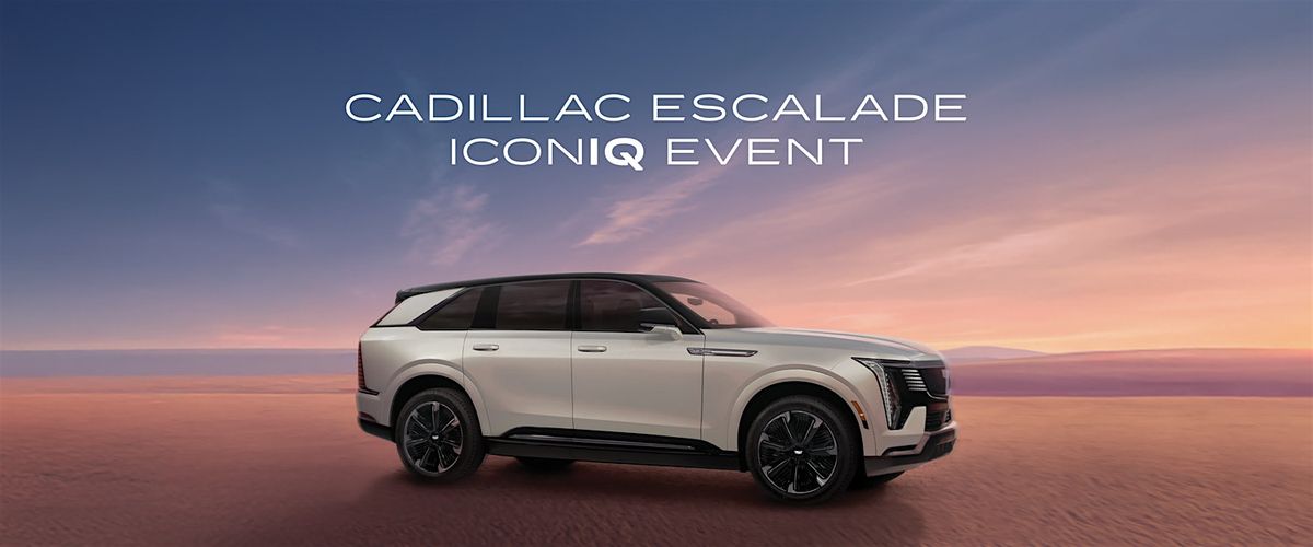 Hennessy Cadillac Escalade ICONIQ Event