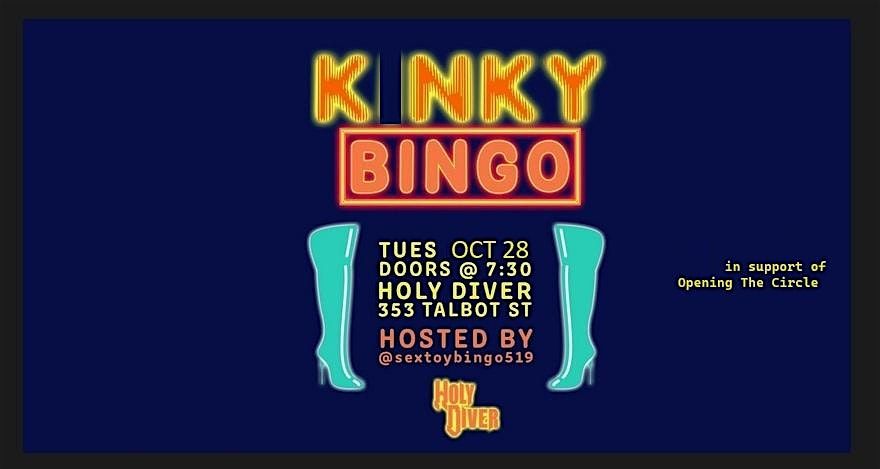 K1NKY BINGO at Holy Diver