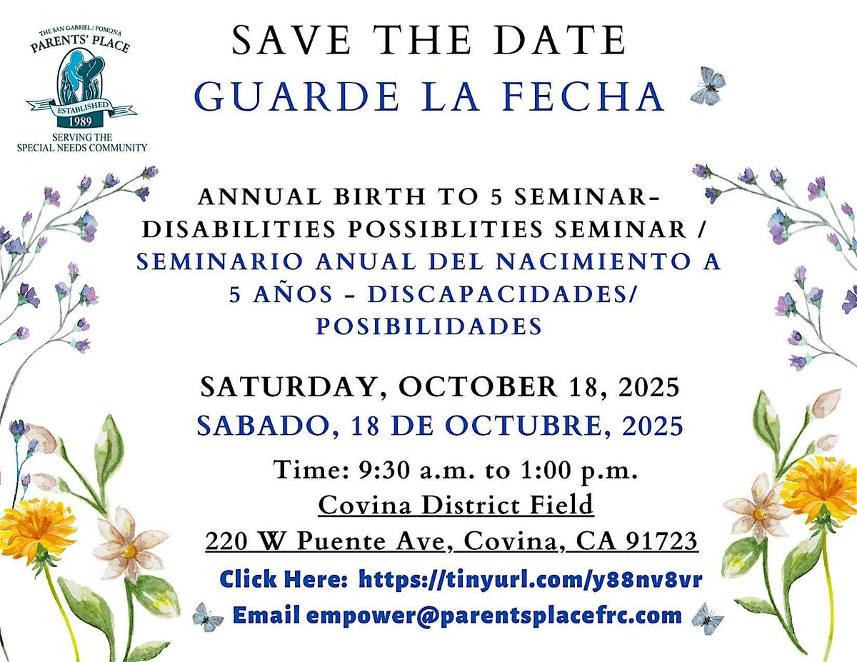 Annual Birth to Five Seminar