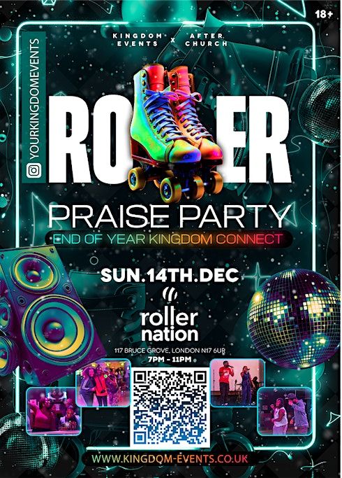 Christian Roller Disco - Praise Party London | Gospel & Worship| December