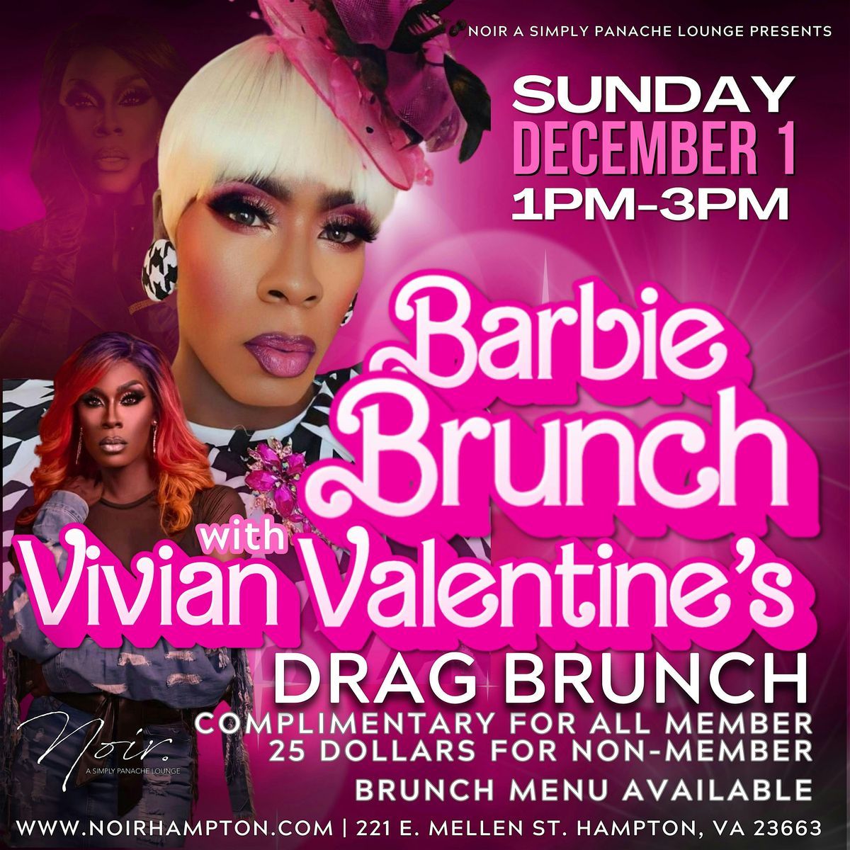 BARBIE BRUNCH with VIVIAN VALENTINE'S DRAG BRUNCH