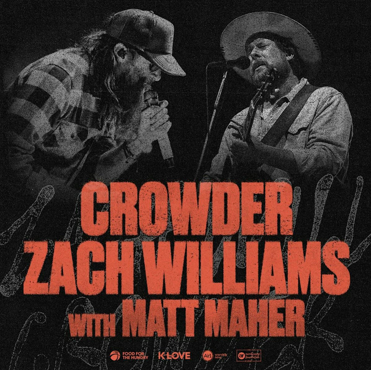 Food for the Hungry VOLUNTEER - Crowder & Zach Williams \/ N Charleston, SC