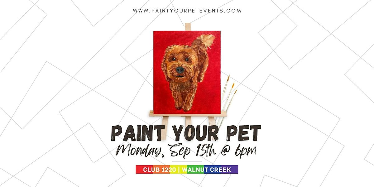 Paint Your Pet @ Club 1220