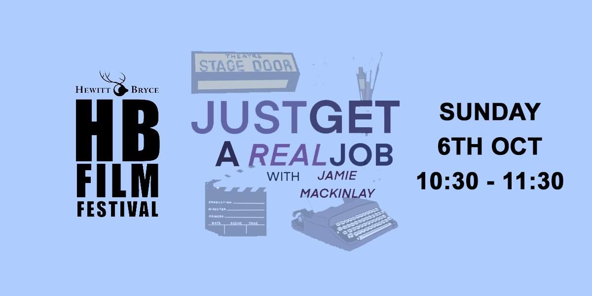 Just Get A Real Job Podcast live at HBFF 2024