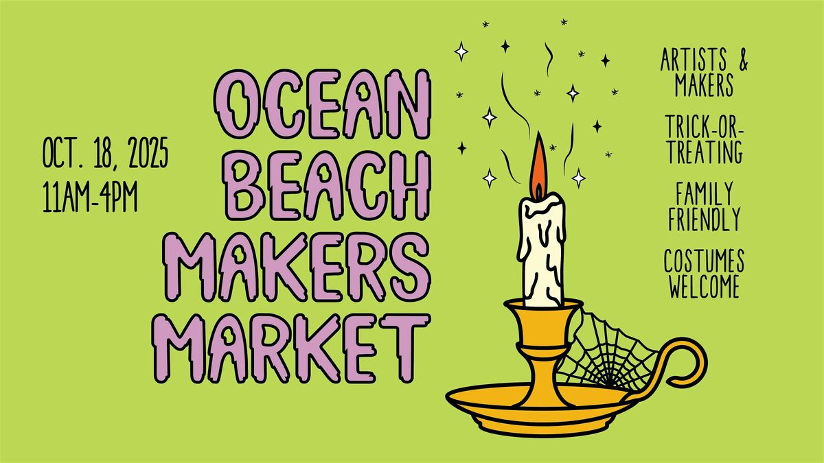 Ocean Beach Makers Market - Halloween Edition