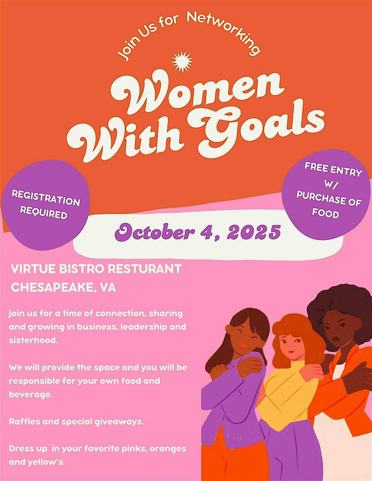 Women with Goals (Business Networking Event)