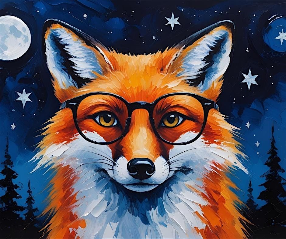 Nerdy Fox Paint & Sip