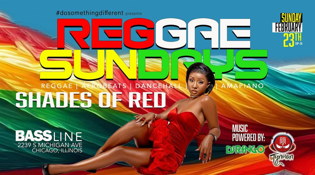 REGGAE SUNDAY: The #1 Caribbean Party In The City