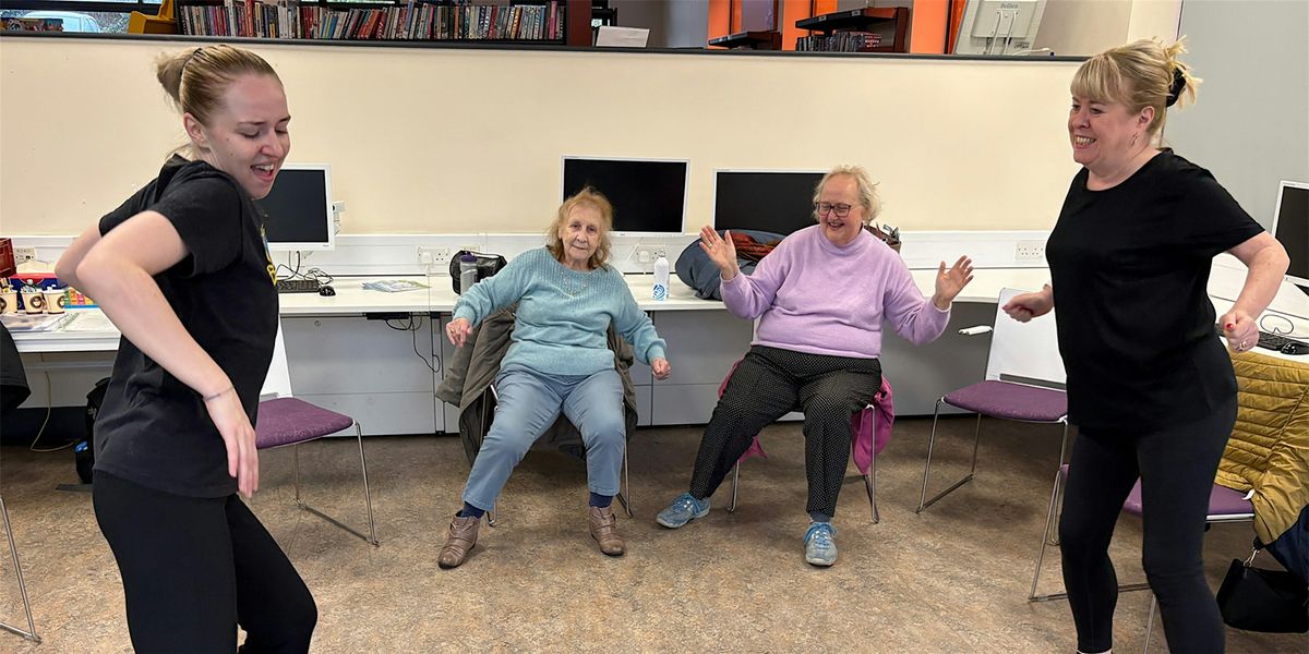 FREE Chair Based Hip Hop Dance Classes for over 50's @ Leytonstone Library