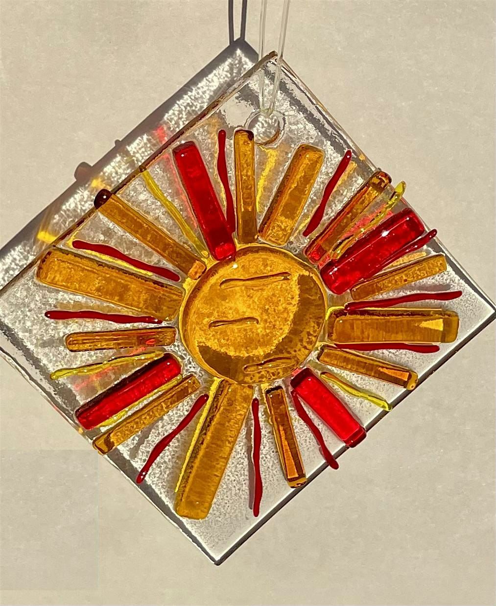 Fused Glass Sun Catcher