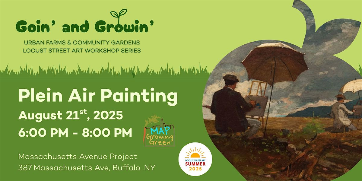 Plein Air Painting at Massachusetts Avenue Project