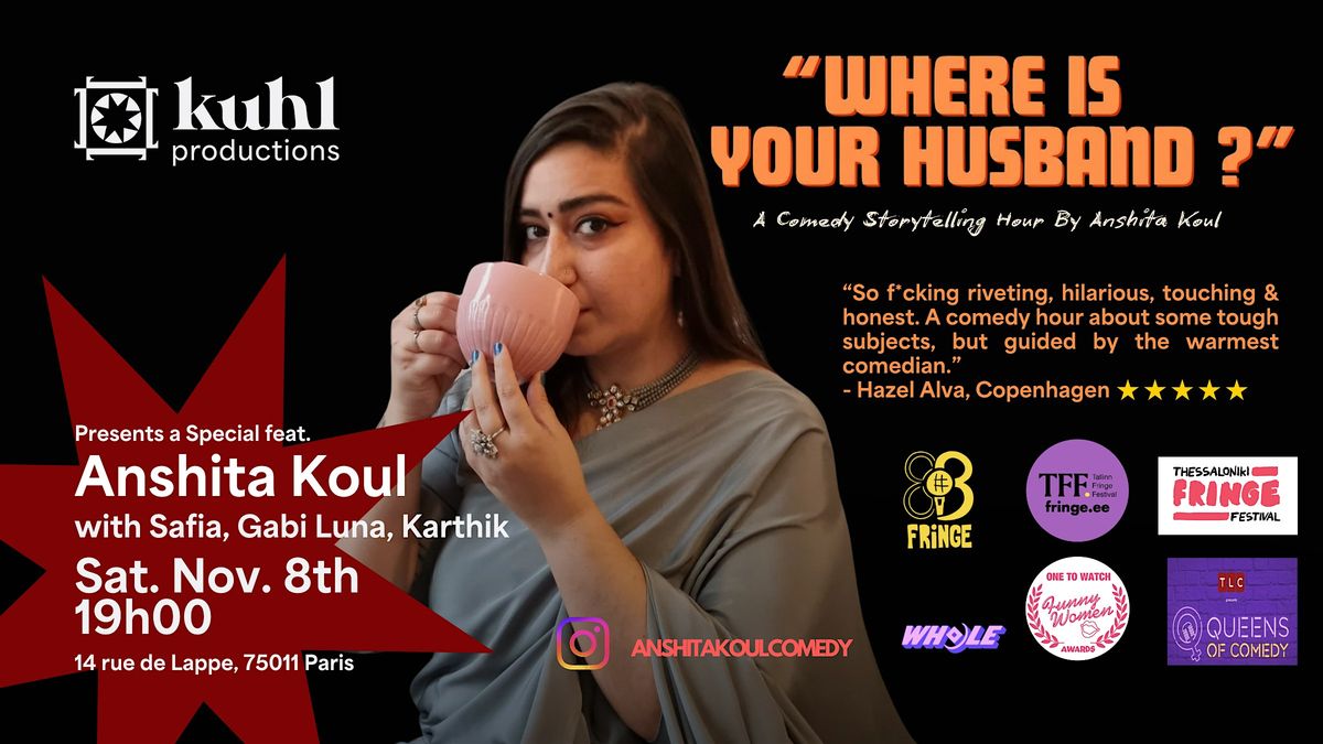 Where Is Your Husband? by Anshita Koul