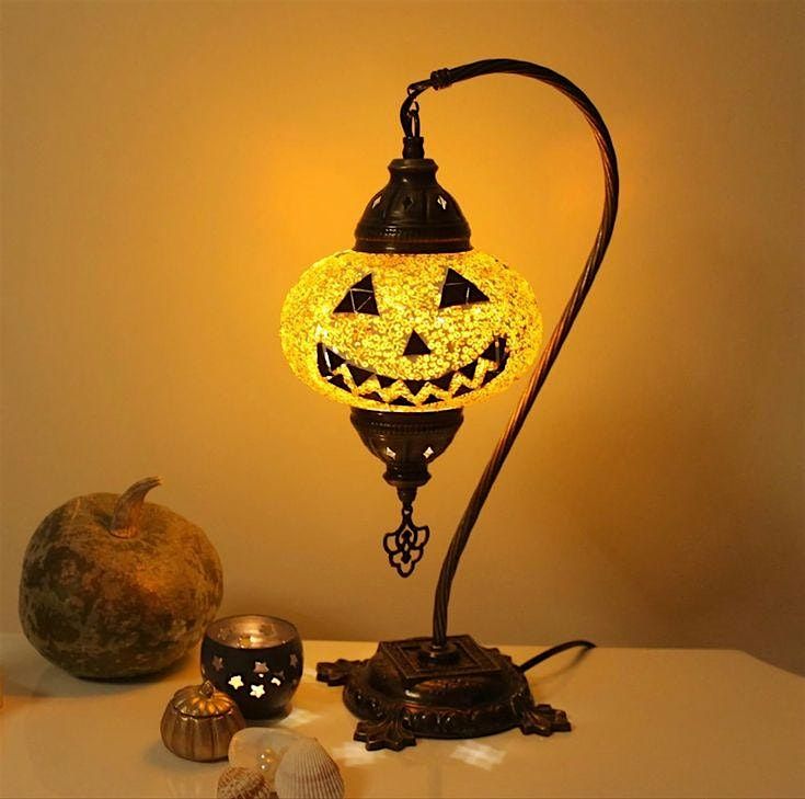 Mosaic Lamp Workshop: Halloween Edition In San Francisco