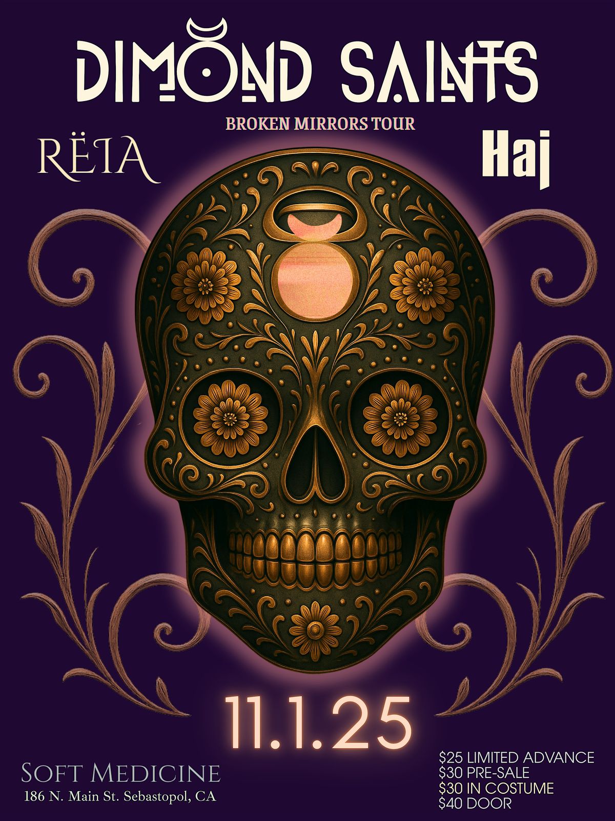 Dia De Los Muertos Experience with DIMOND SAINTS, REIA, HAJ and SAKOYANA