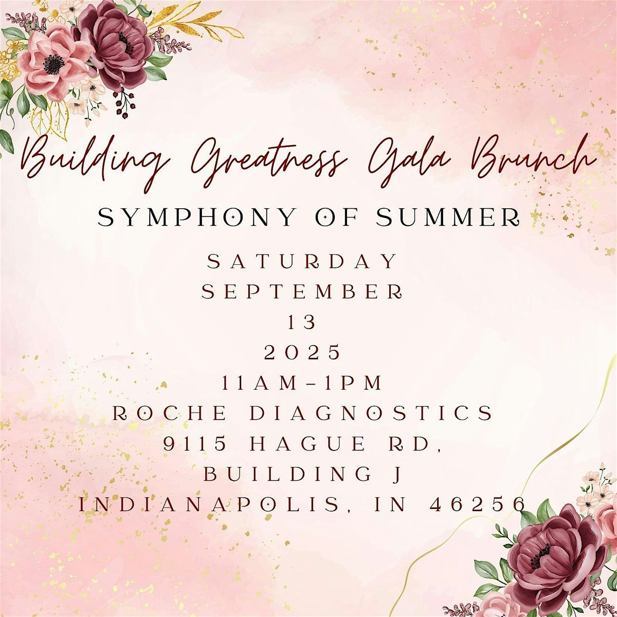 Building Greatness Fundraising Gala Brunch