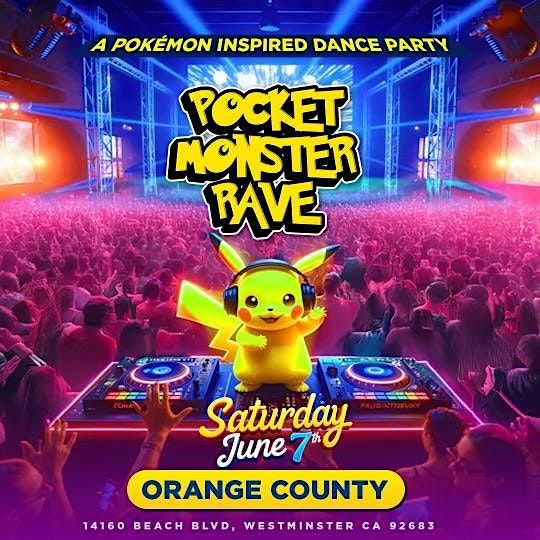 Pocket Monster Rave | A Pokemon Inspired Event