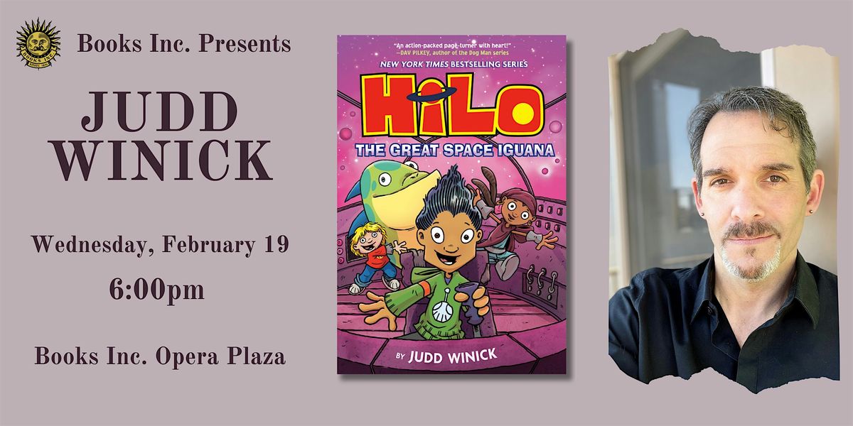 JUDD WINICK at Books Inc. Opera Plaza