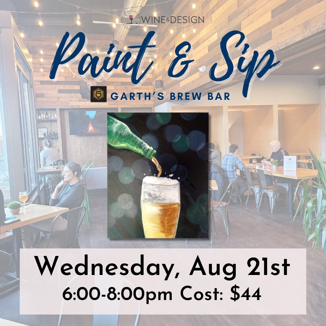 Paint & Sip at Garth's