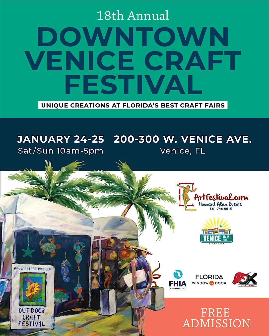 18th Annual Downtown Venice Craft Festival