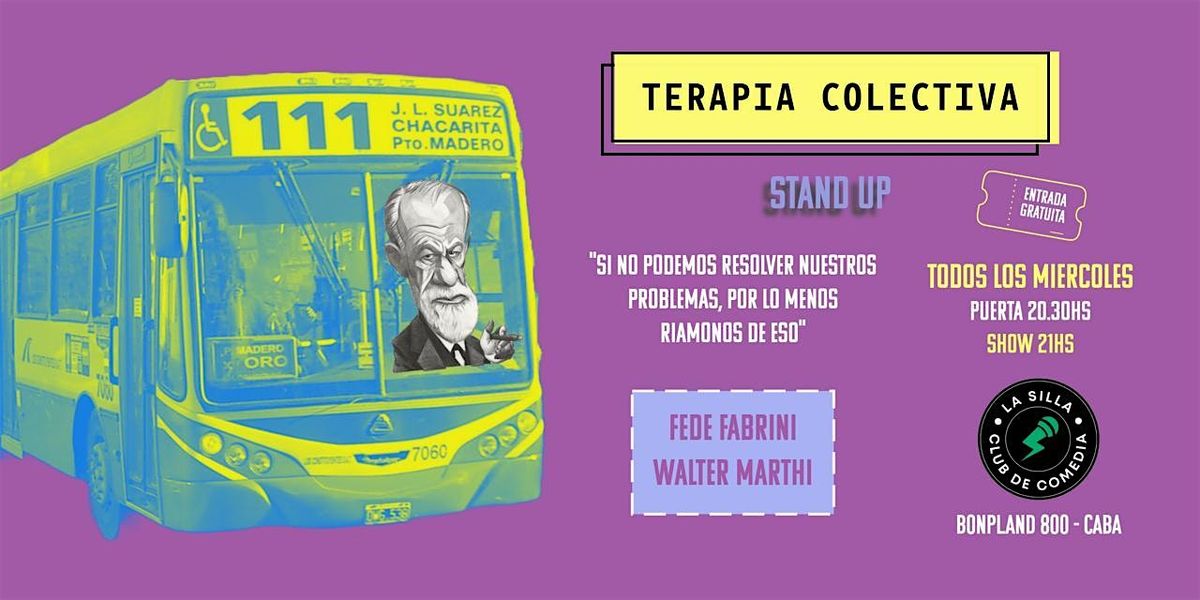 TERAPIA COLECTIVA | STAND UP