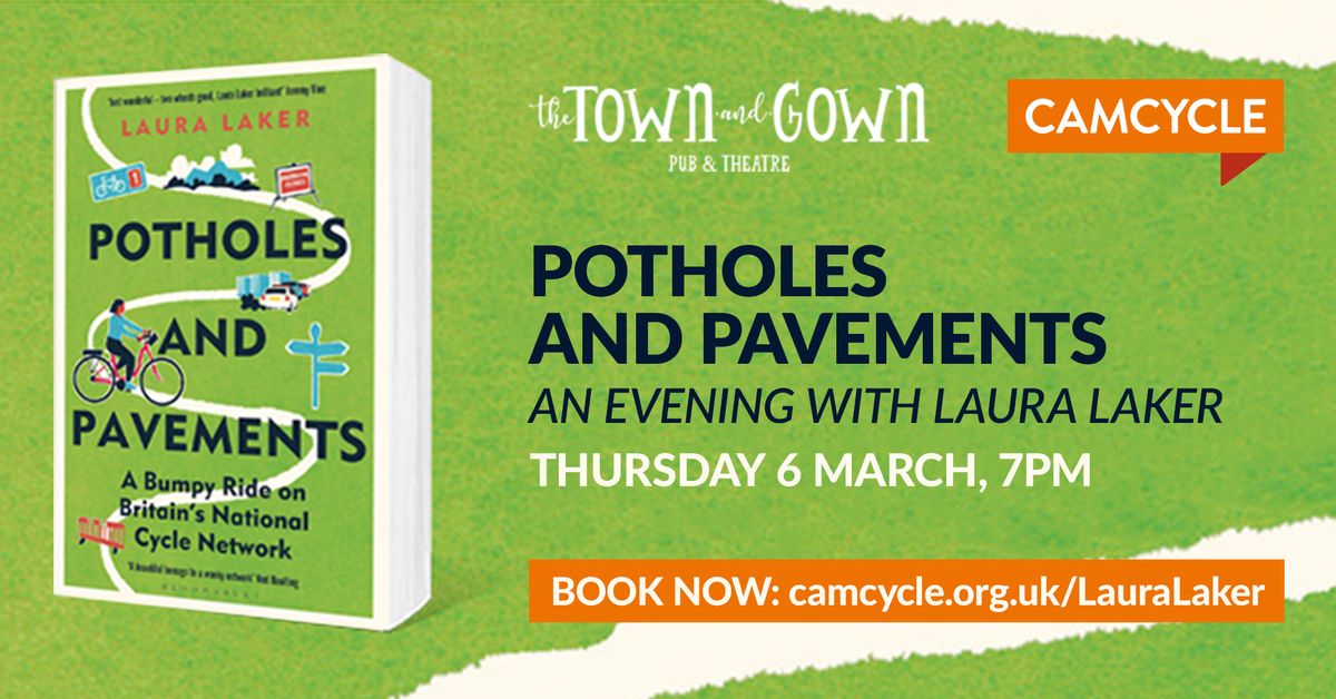 Potholes and Pavements: an evening with author Laura Laker