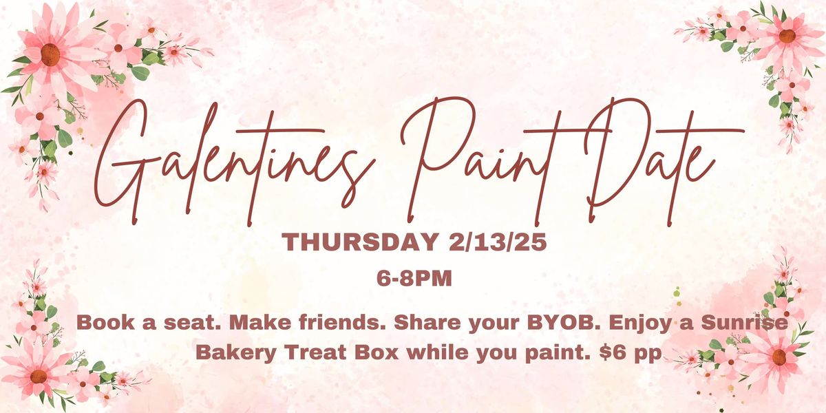 Galentines Paint Party 