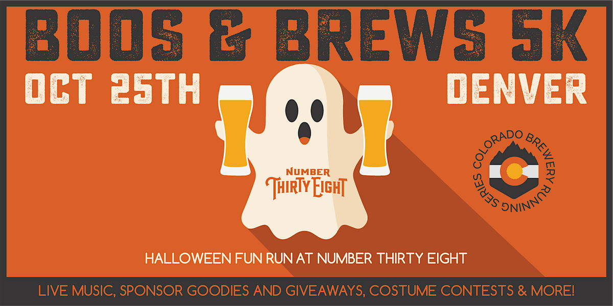 Boos & Brews Halloween 5k @ Number 38 | 2025 CO Brewery Running Series