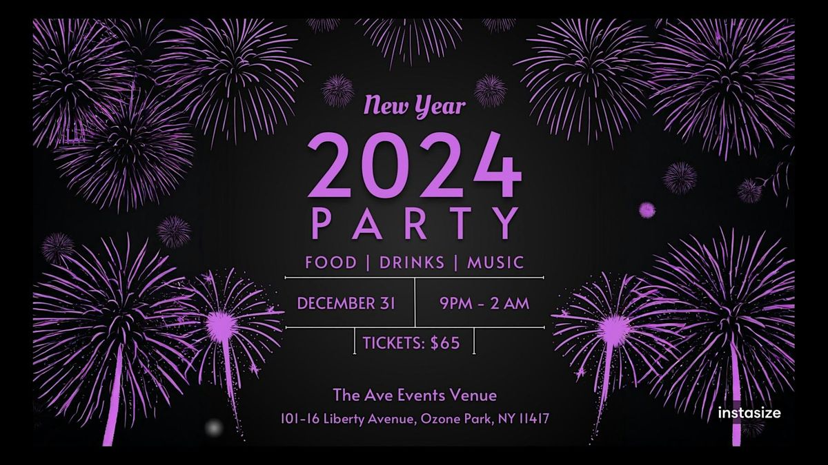 New Year\u2019s Eve 2024 - The Ave EV