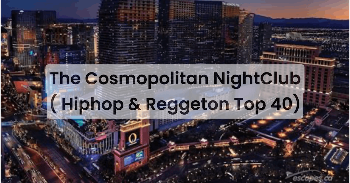 Marque NightClub at The Cosmopolitan (Hiphop & Reggeton Top40)