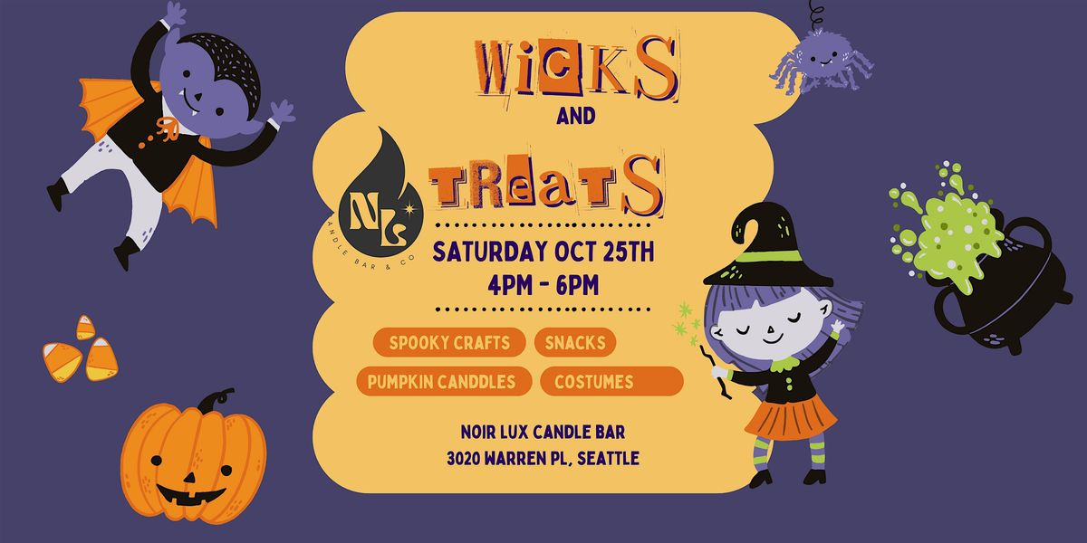 Wicks & Treats Candle Making Workshop \ufe0f