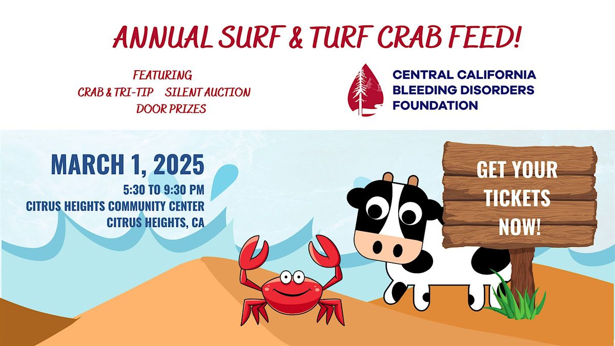 Annual Surf & Turf Crab Feed