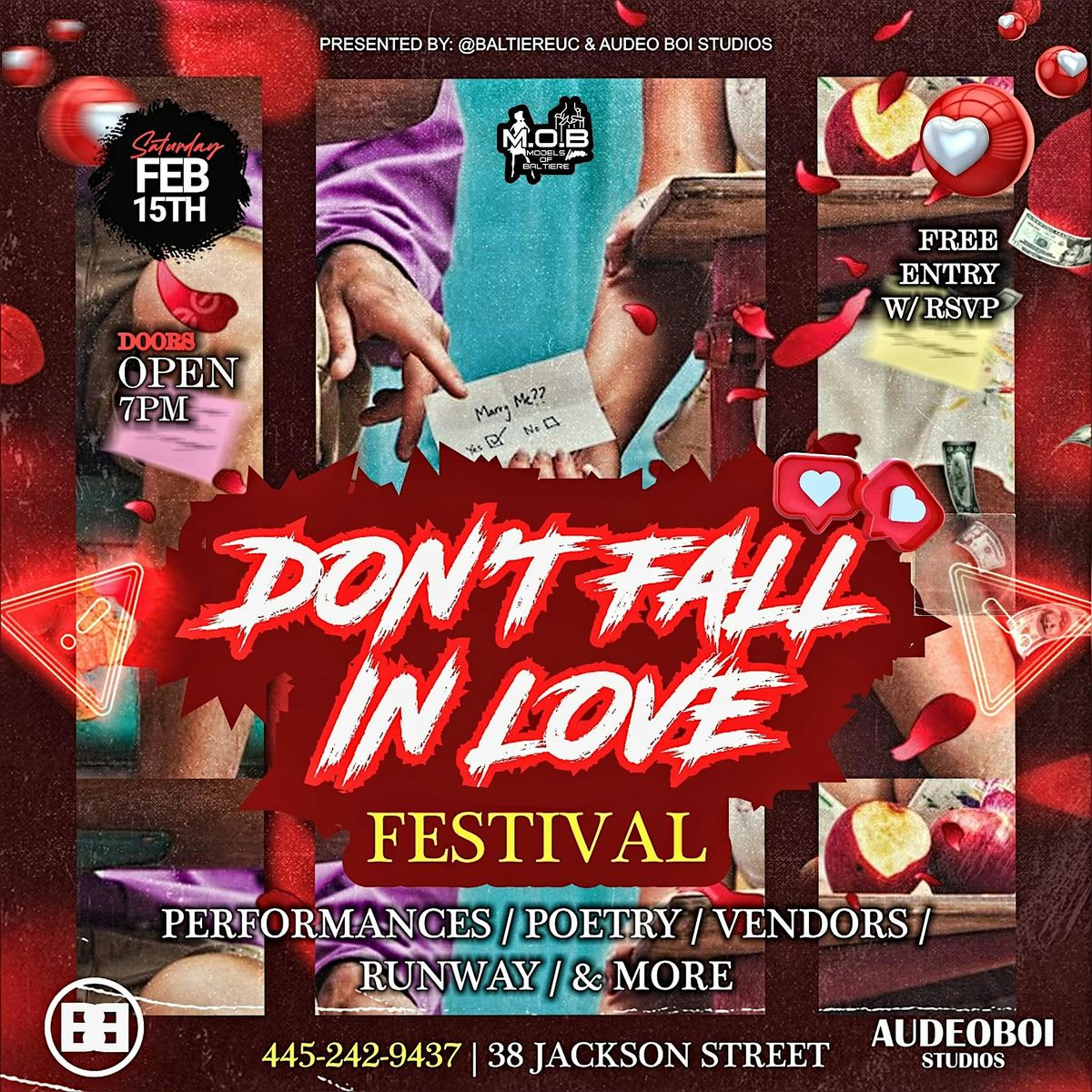 "Don't Fall In Love" Festival [BUC X Audeoboi Studios]