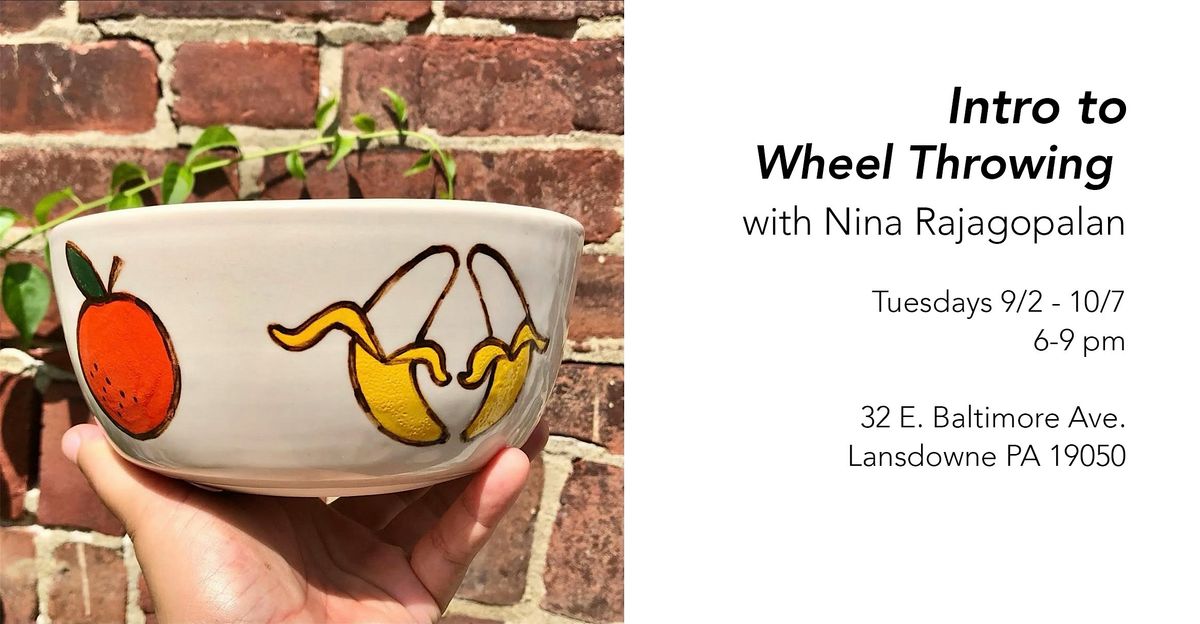Intro to Wheel throwing