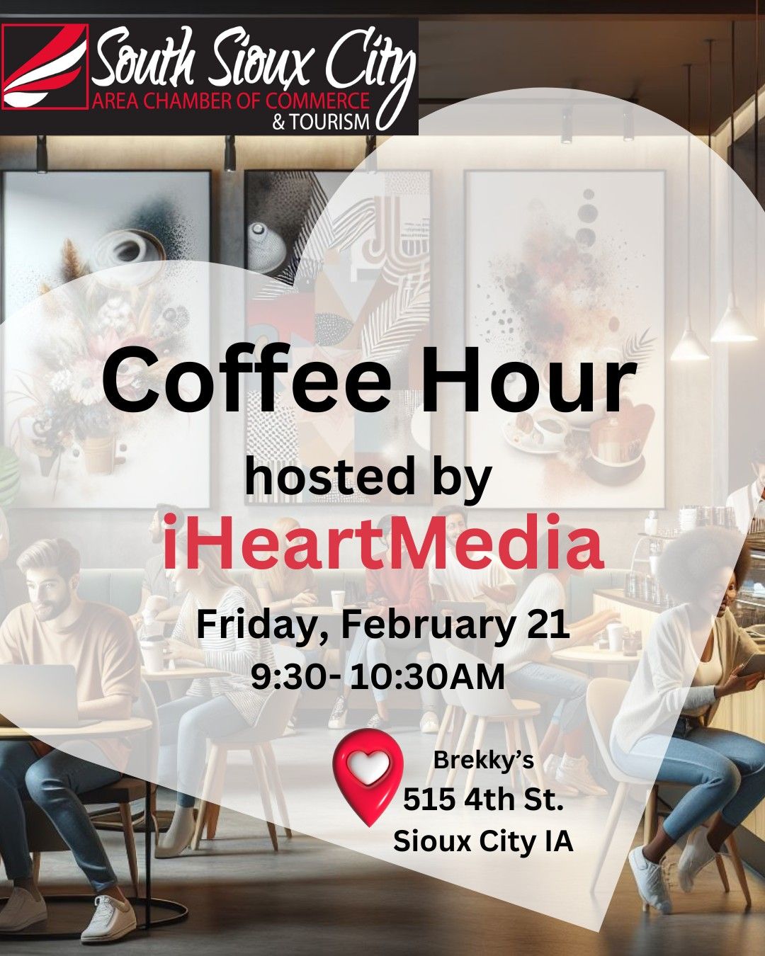 South Sioux City Area Chamber Coffee Hour Hosted by iHeartMedia 