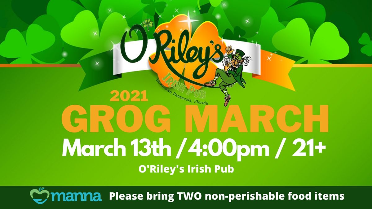 Grog March 21 O Riley S Irish Pub Downtown Pensacola 13 March 21