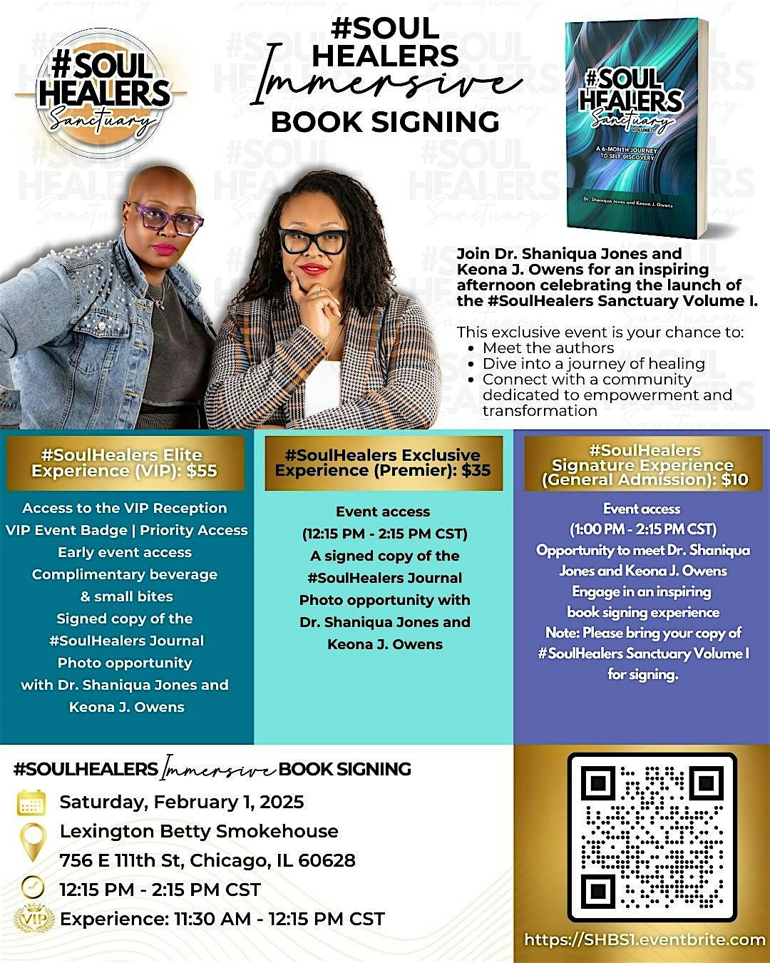 #SoulHealers Immersive Book Signing