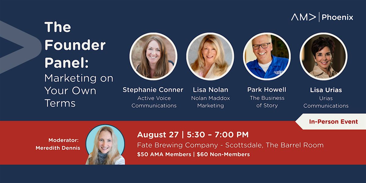 The Founder Panel: Marketing on Your Own Terms