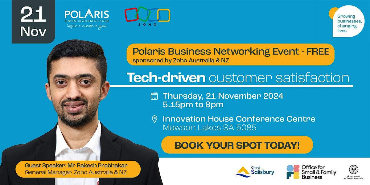 Polaris Business Networking Event: Tech-driven customer satisfaction