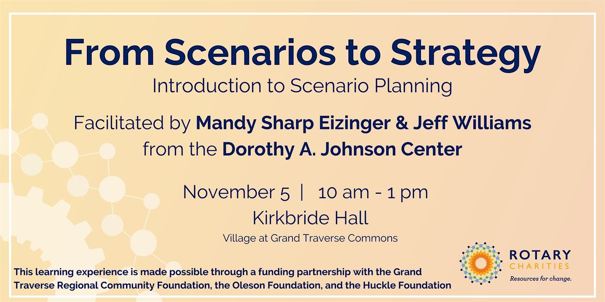 From Scenarios to Strategy: Introduction to Scenario Planning