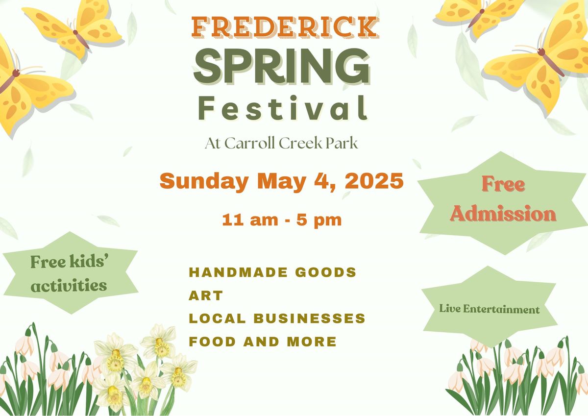 Frederick Spring Festival at Carroll Creek Park